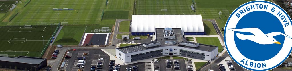 AMEX Elite Football Performance Centre, home to Brighton & Hove Albion U18,  Brighton & Hove Albion U23 - Football Ground Map