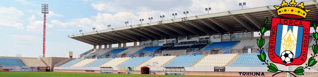 Estadio Francisco Artes Carrasco, home to Lorca FC, CF Lorca Deportiva ...