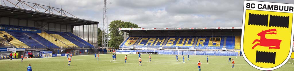 Cambuur Stadion, home to Cambuur - Football Ground Map
