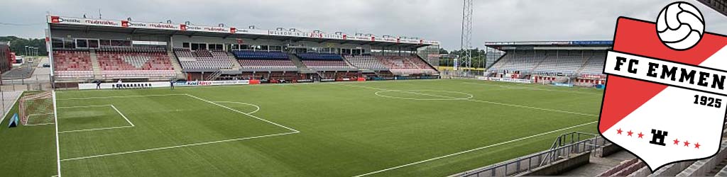 Unive Stadion Home To Emmen Football Ground Map