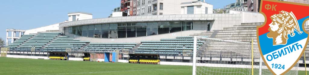 Stadion Milos Obilic, home to FK Obilic Beograd, FK Rad Beograd ...