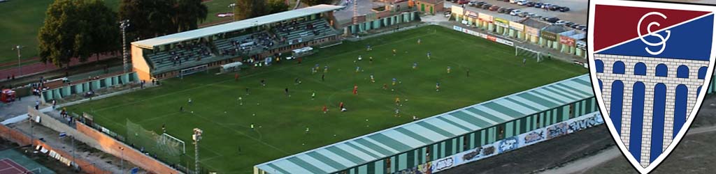 Estadio Municipal de La Albuera, home to Gimnastica Segoviana, Unami CP ...