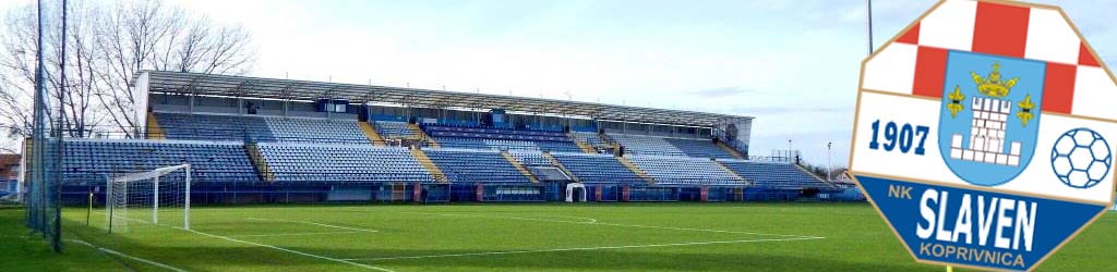 Gradski Stadion u Koprivnici, home to Slaven Belupo, NK Koprivnica ...