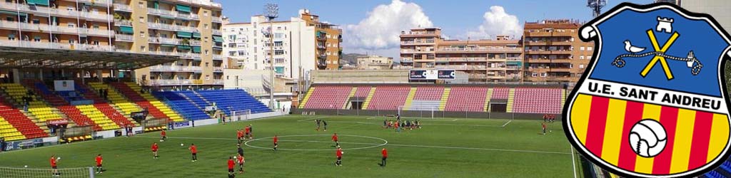 Narcis Sala, home to UE Sant Andreu - Football Ground Map