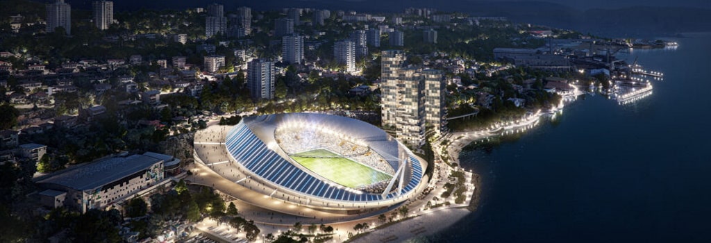 HNK Rijeka present plan for new stadium