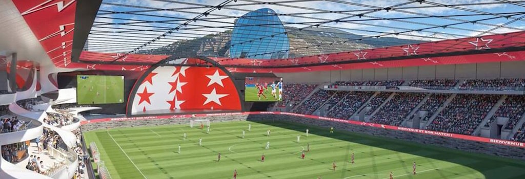 FC Sion show off designs for potential new stadium