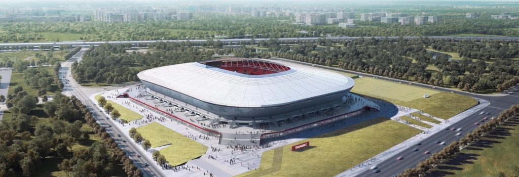 New stadium opens in Pudong, China