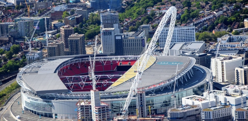 The 5 Biggest Football Stadiums In England Football Ground Map